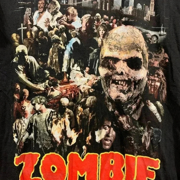 Rare Vintage Zombie T-Shirt - Picture 2 of 8
